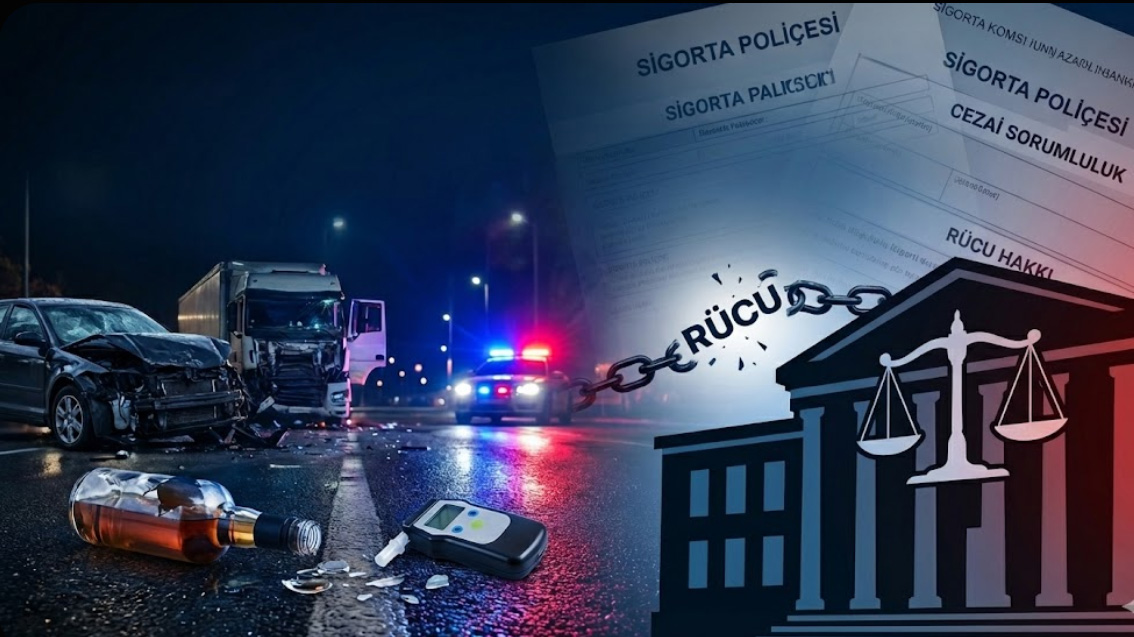 Alkollü Sürücünün Trafik Kazasındaki Cezai, Hukuki ve Sigorta Sorumluluğu: ZMMS Öder ama Sürücüye Rücu Edebilir! Kasko İse Hiç Ödeme Yapmayabilir!